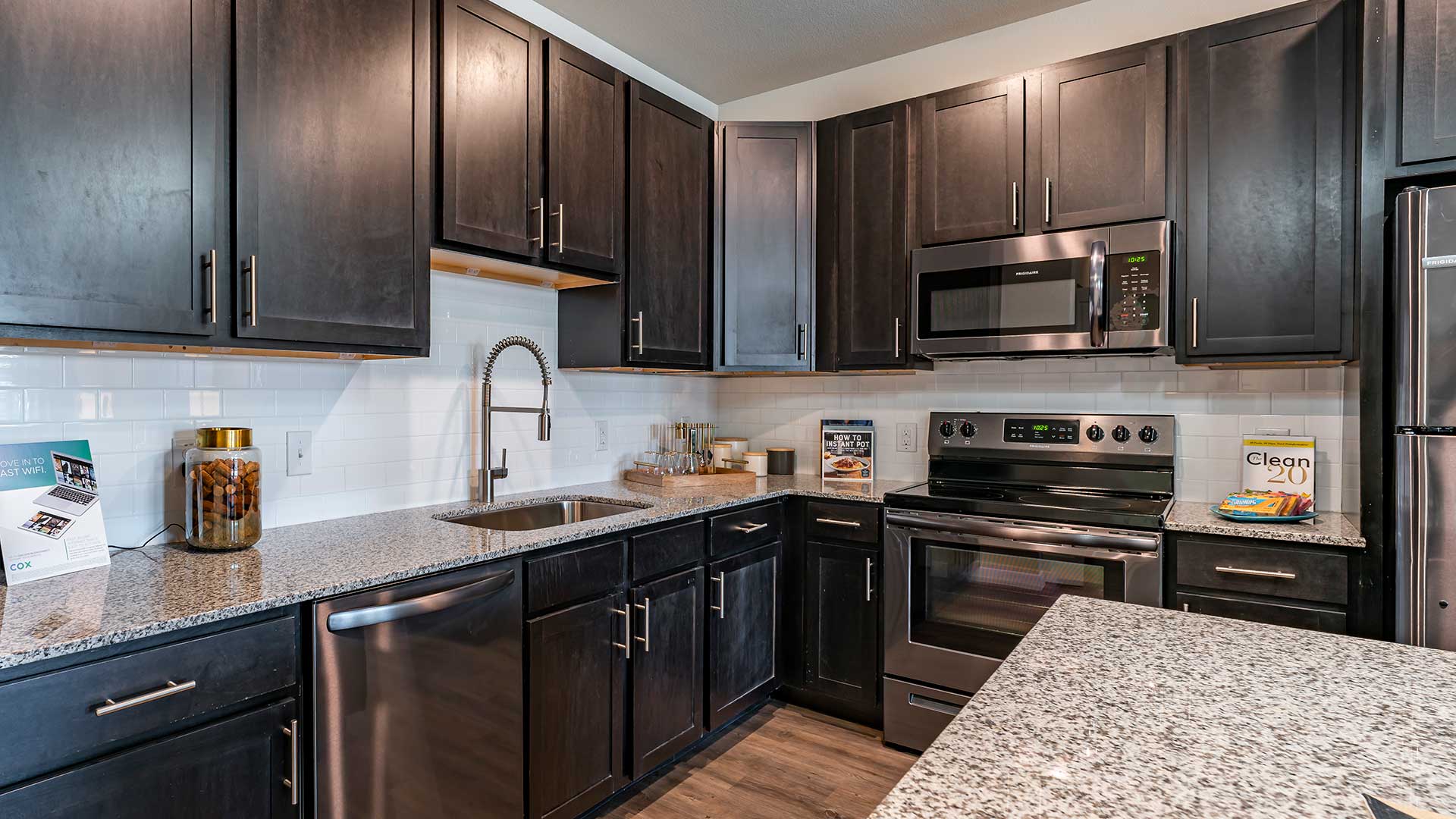 Apartment kitchen — representative home at Senita on Cave Creek.